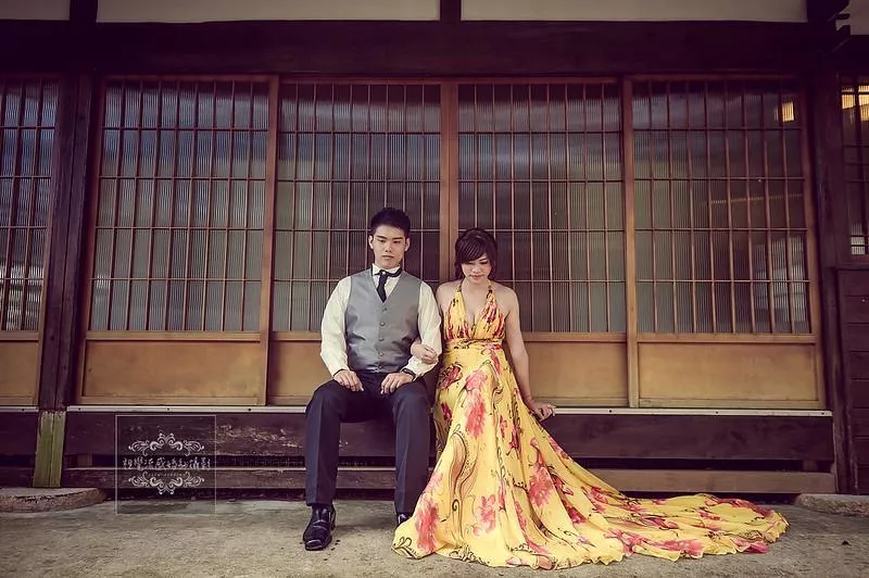 視覺流感婚紗攝影工作室唯一推薦-婚紗攝影台北婚紗攝影推薦|淡水一滴水紀念館|日式建築