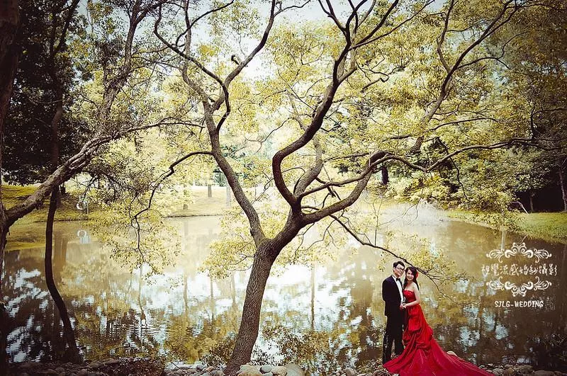 視覺流感婚紗攝影工作室唯一推薦-婚紗攝影台北好拍婚紗攝影景點推薦|林口高爾夫球場秘境