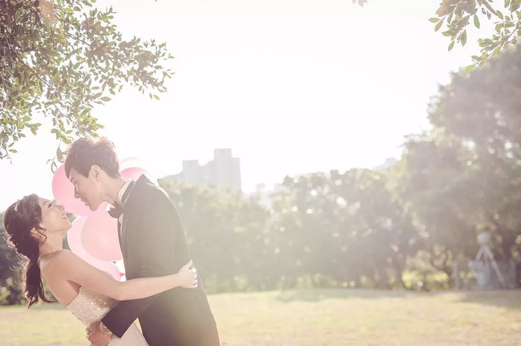 婚紗攝影台北婚紗攝影景點推薦|淡水滬尾砲台公園-淡水滬尾砲台草地拍婚紗，視覺流感婚紗攝影，淡水景點推薦
