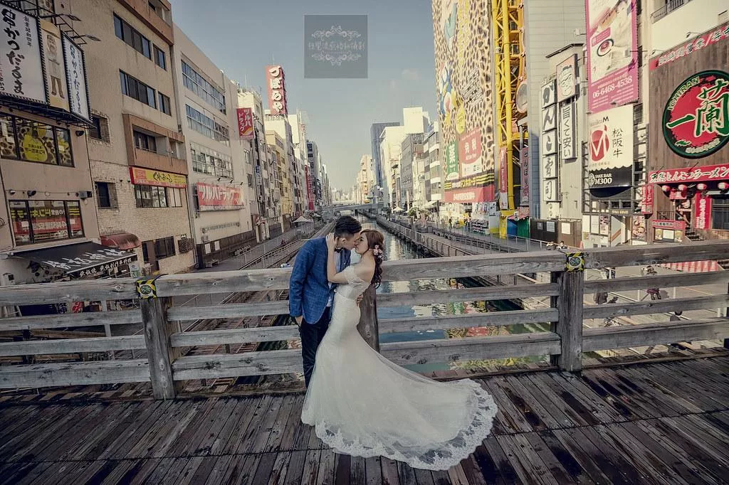 海外婚紗日本大阪道頓崛攝影景點,關西大阪府推薦婚紗拍攝點,視覺流感-婚紗攝影海外婚紗日本大阪道頓崛攝影景點|關西大阪府推薦拍攝點