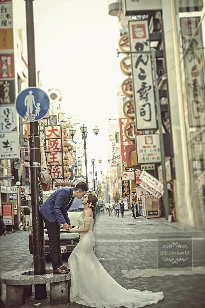 海外婚紗日本大阪道頓崛攝影景點,關西大阪府推薦婚紗拍攝點,視覺流感-婚紗攝影海外婚紗日本大阪道頓崛攝影景點|關西大阪府推薦拍攝點