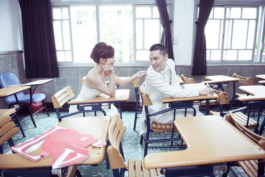 視覺流感婚紗攝影工作室唯一推薦-婚紗攝影台北婚紗|新莊輔仁大學|母校回憶