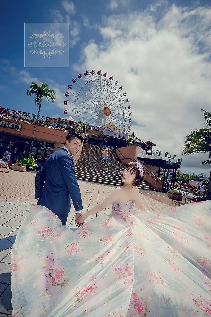中和推薦視覺流感海外婚紗|日本沖繩自助攝影|美國村拍婚紗-海外婚紗|日本沖繩攝影|自助旅拍美國村|推薦