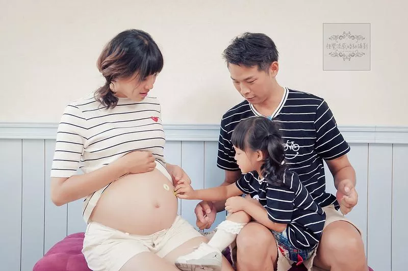 視覺流感婚紗攝影工作室唯一推薦-孕婦照-親子寫真|巷子內攝影棚|溫馨時刻