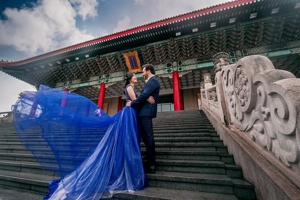 視覺流感婚紗攝影工作室唯一推薦-婚紗攝影台北景點|中正紀念堂