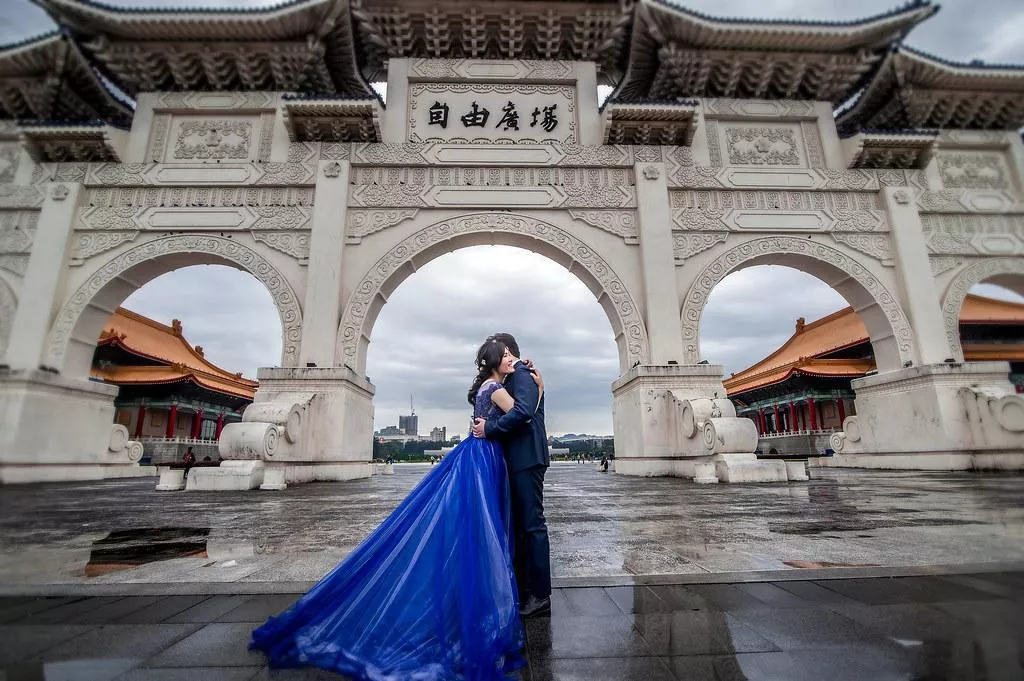 婚紗攝影台北景點|中正紀念堂-婚紗攝影台北景點|中正紀念堂
