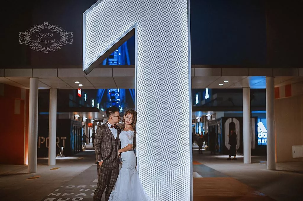 台中婚紗|三井MITSUIOUTLETPARK台中港|海景摩天輪-台中婚紗|三井MITSUIOUTLETPARK台中港|海景摩天輪