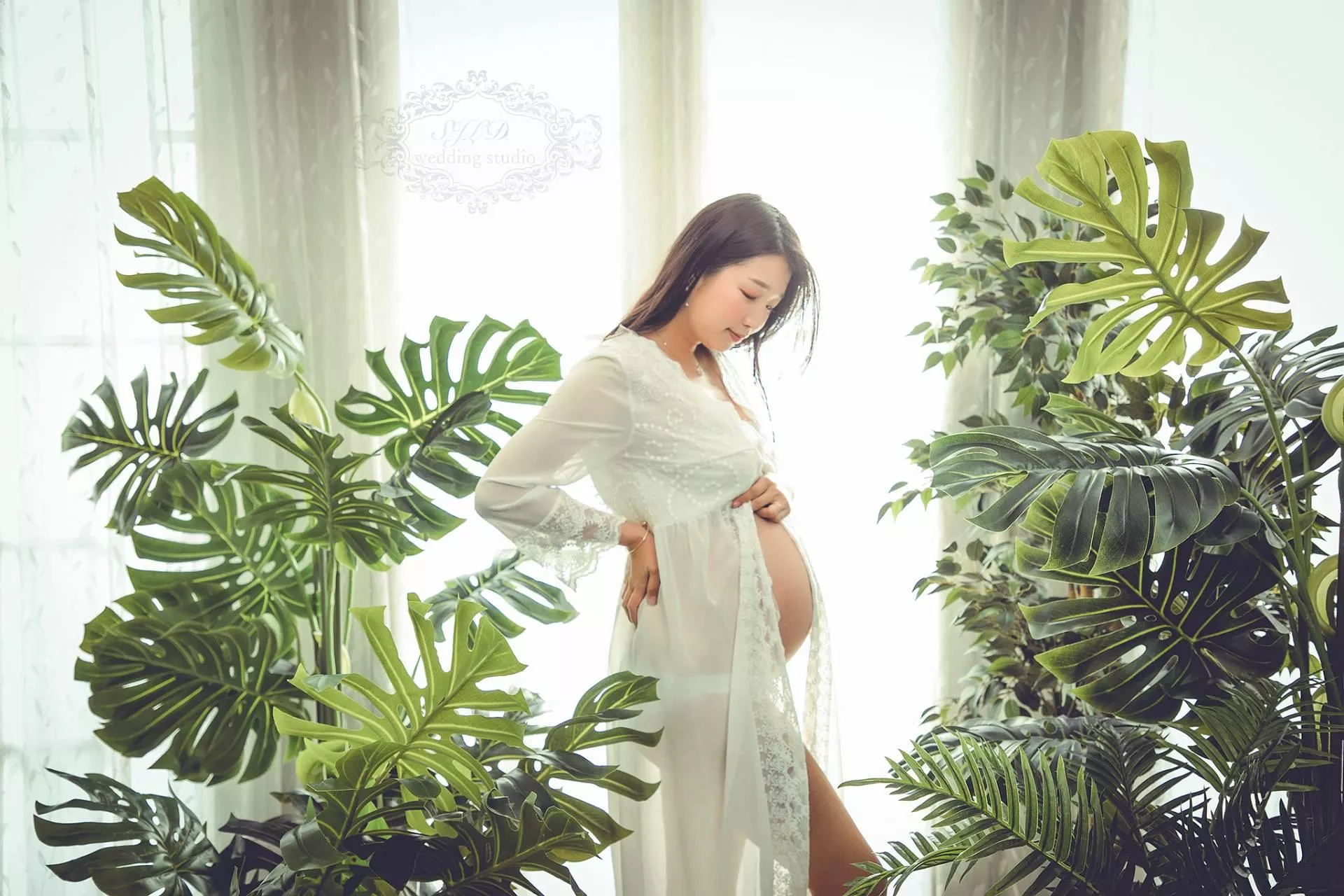 視覺流感婚紗攝影-親子寫真-孕婦照(19)-孕婦藝術照親子寫真|巷子內攝影棚新北景點