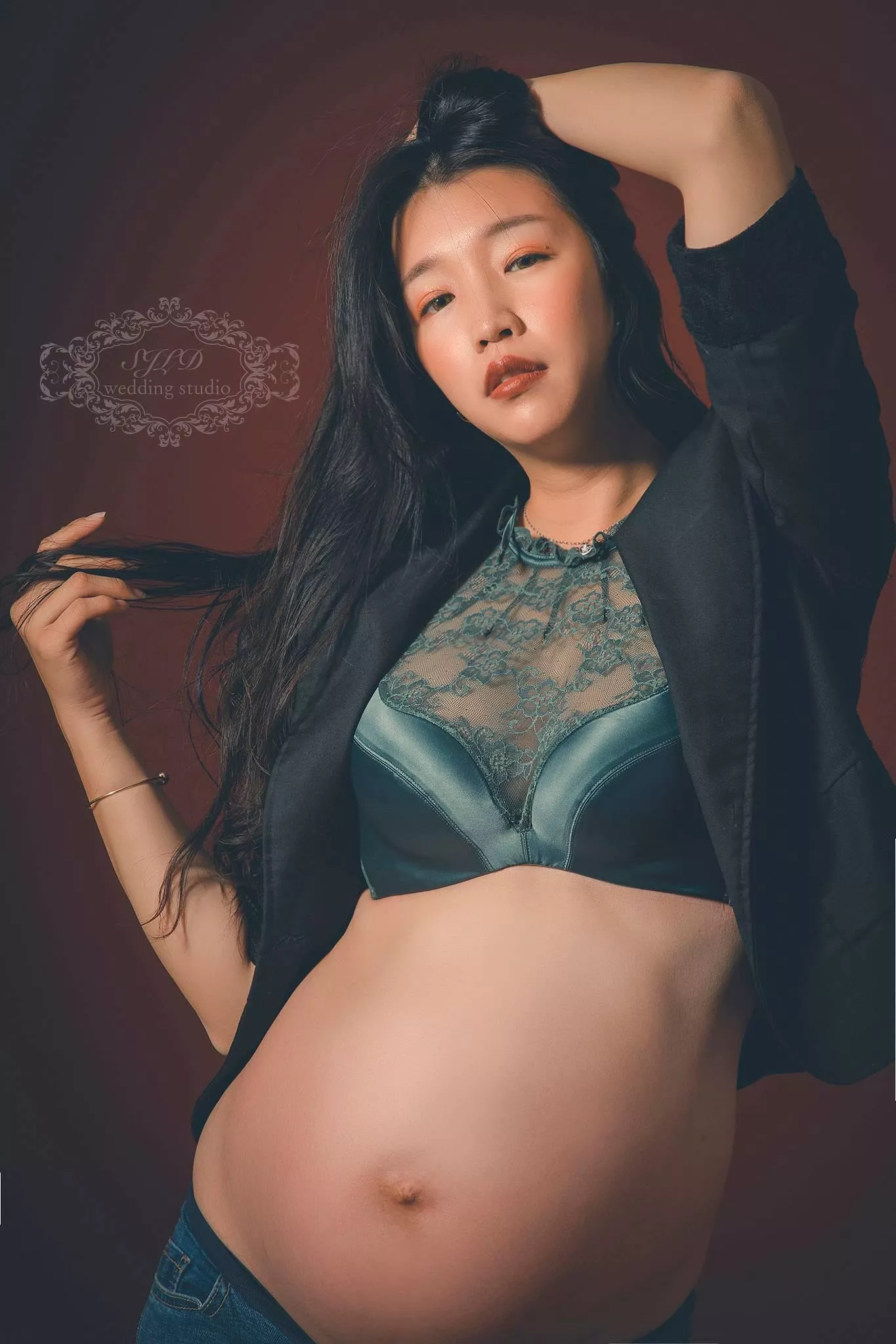 視覺流感婚紗攝影-親子寫真-孕婦照(86)-孕婦藝術照親子寫真|巷子內攝影棚新北景點