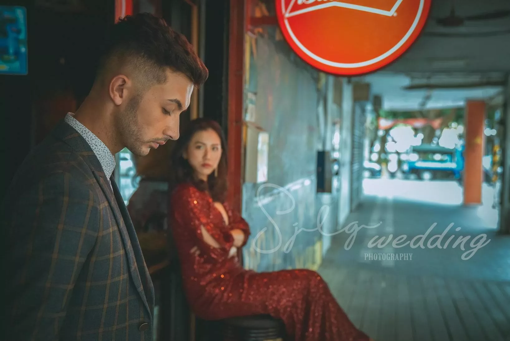 視覺流感婚紗攝影工作室唯一推薦-婚紗攝影台北|板橋KIKICOCO酒吧婚紗街拍|