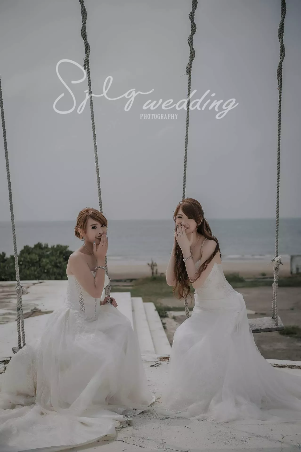 推薦中和視覺流感婚紗,閨蜜寫真婚紗,姊妹照-巷子內攝影棚|閨蜜照婚紗寫真|清新自然幸福