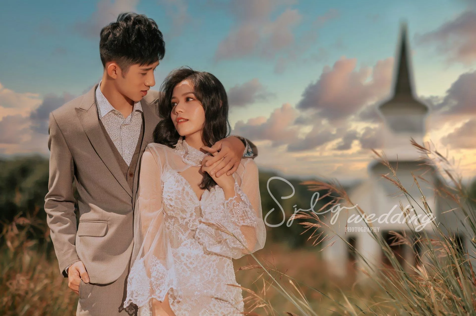 南庄養蟹人家教堂婚紗攝影|IG網紅特色婚紗景點|海外美式-南庄養蟹人家教堂婚紗攝影|IG網紅特色婚紗景點|海外美式