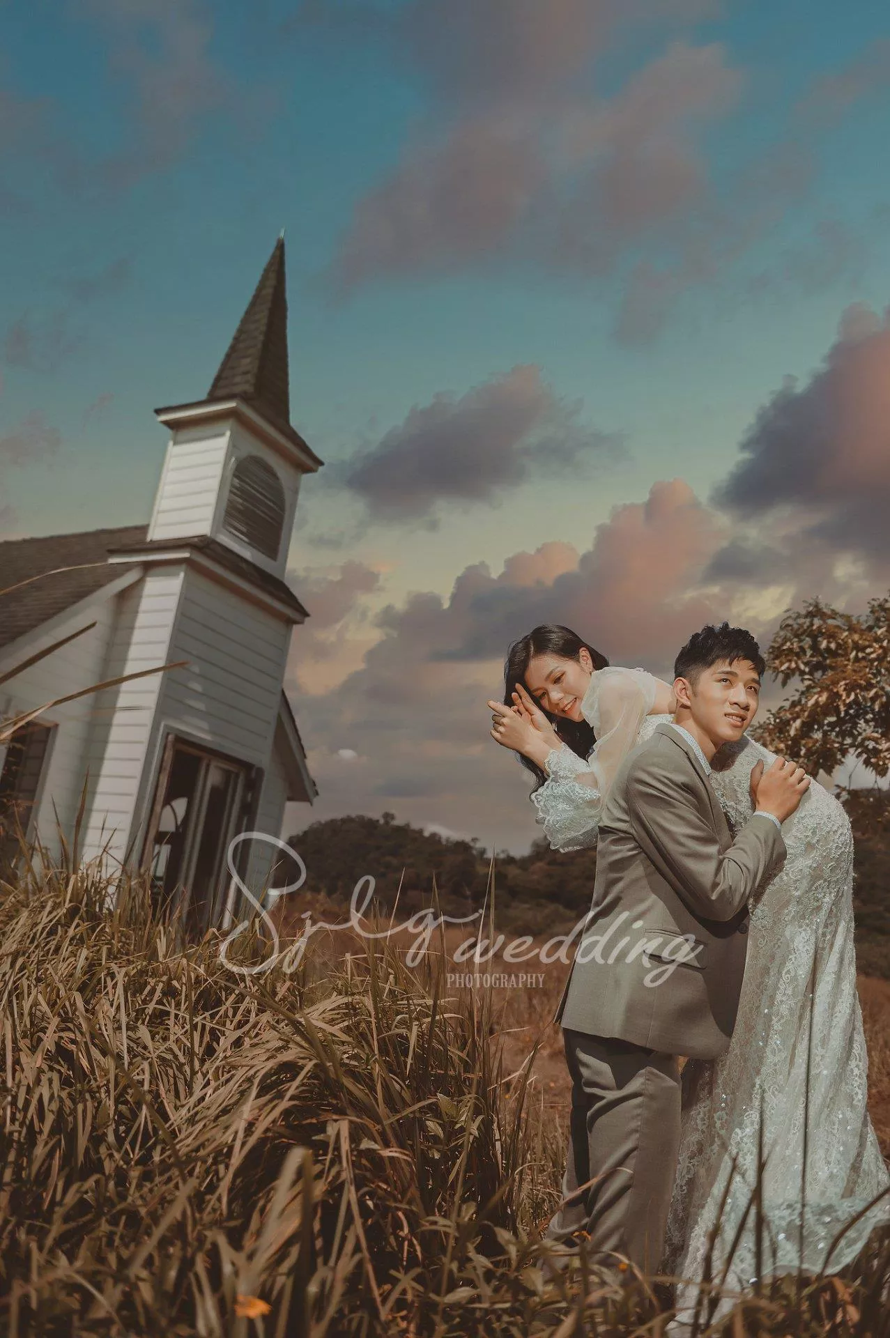 南庄養蟹人家教堂婚紗攝影|IG網紅特色婚紗景點|海外美式-南庄養蟹人家教堂婚紗攝影|IG網紅特色婚紗景點|海外美式