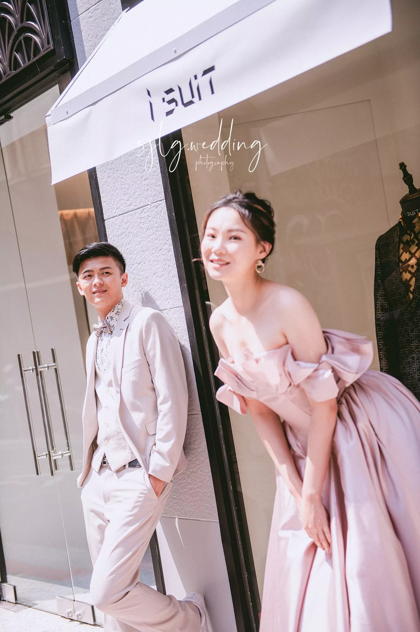 視覺流感婚紗攝影工作室唯一推薦-台北中山區拍婚紗ISUIT科技西服華紳西服